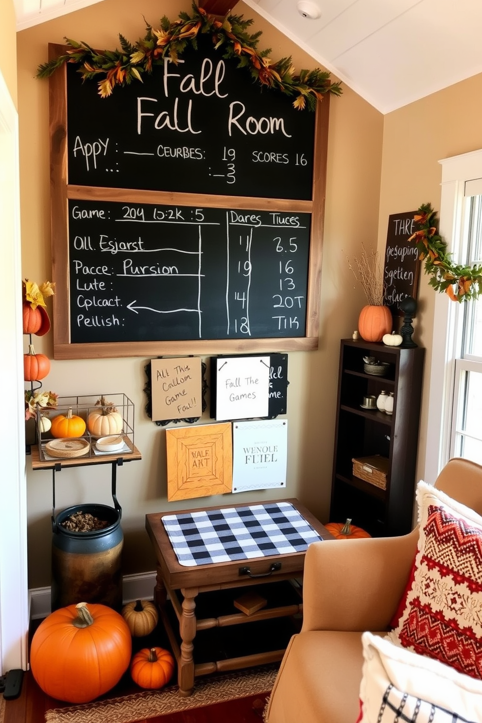 Fall Game Room Decorating Ideas 21