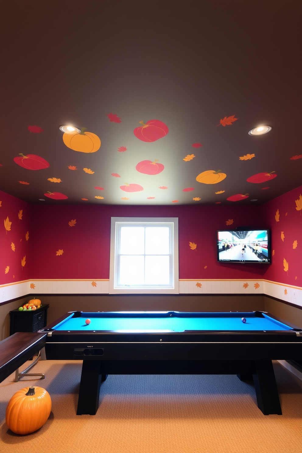 Fall Game Room Decorating Ideas 23