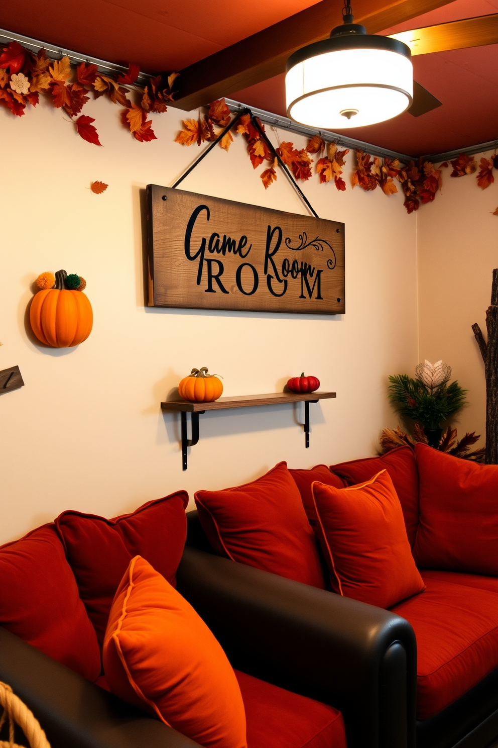 Fall Game Room Decorating Ideas 27