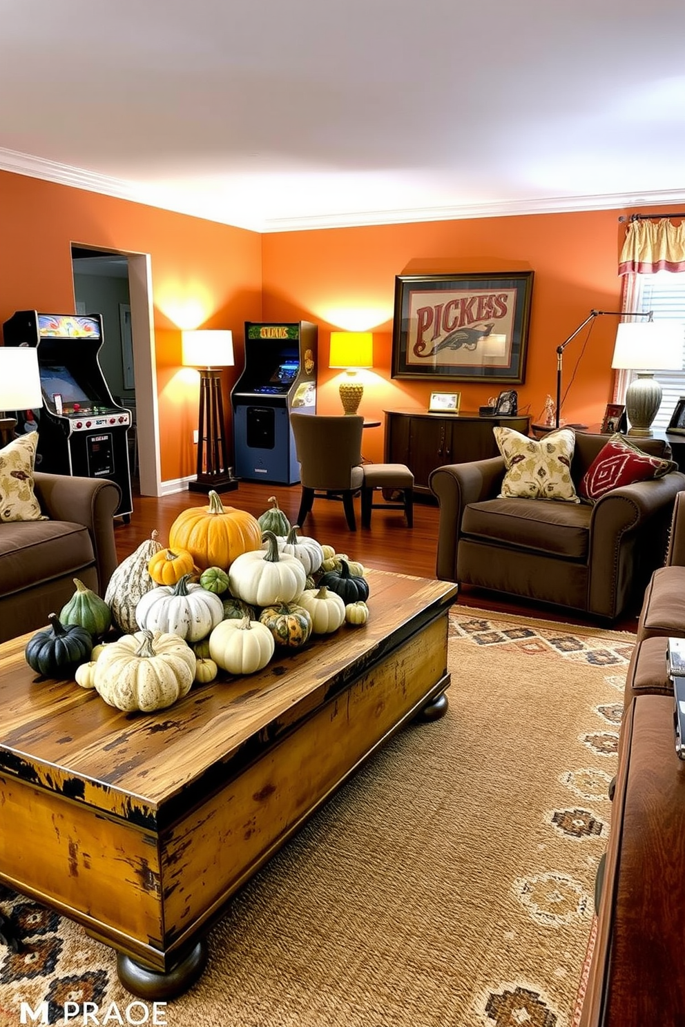 Fall Game Room Decorating Ideas 6