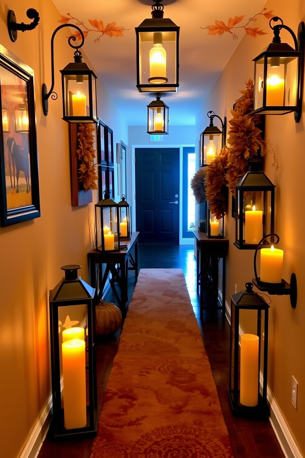 Fall Hallway Decorating Ideas 6