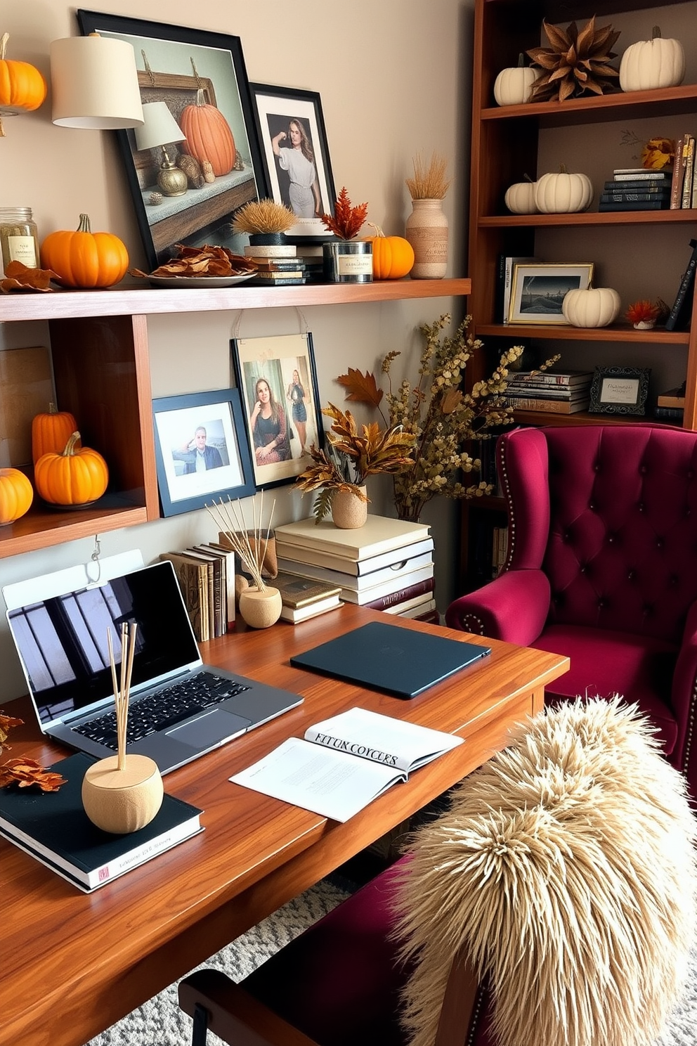 Fall Home Office Decorating Ideas 12