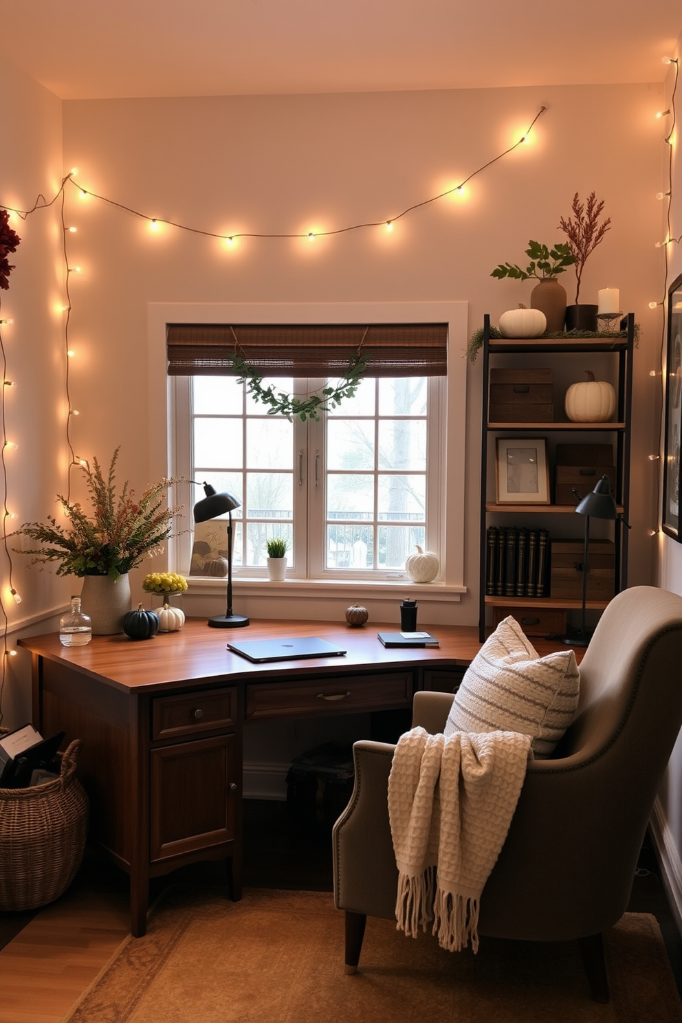 Fall Home Office Decorating Ideas 13