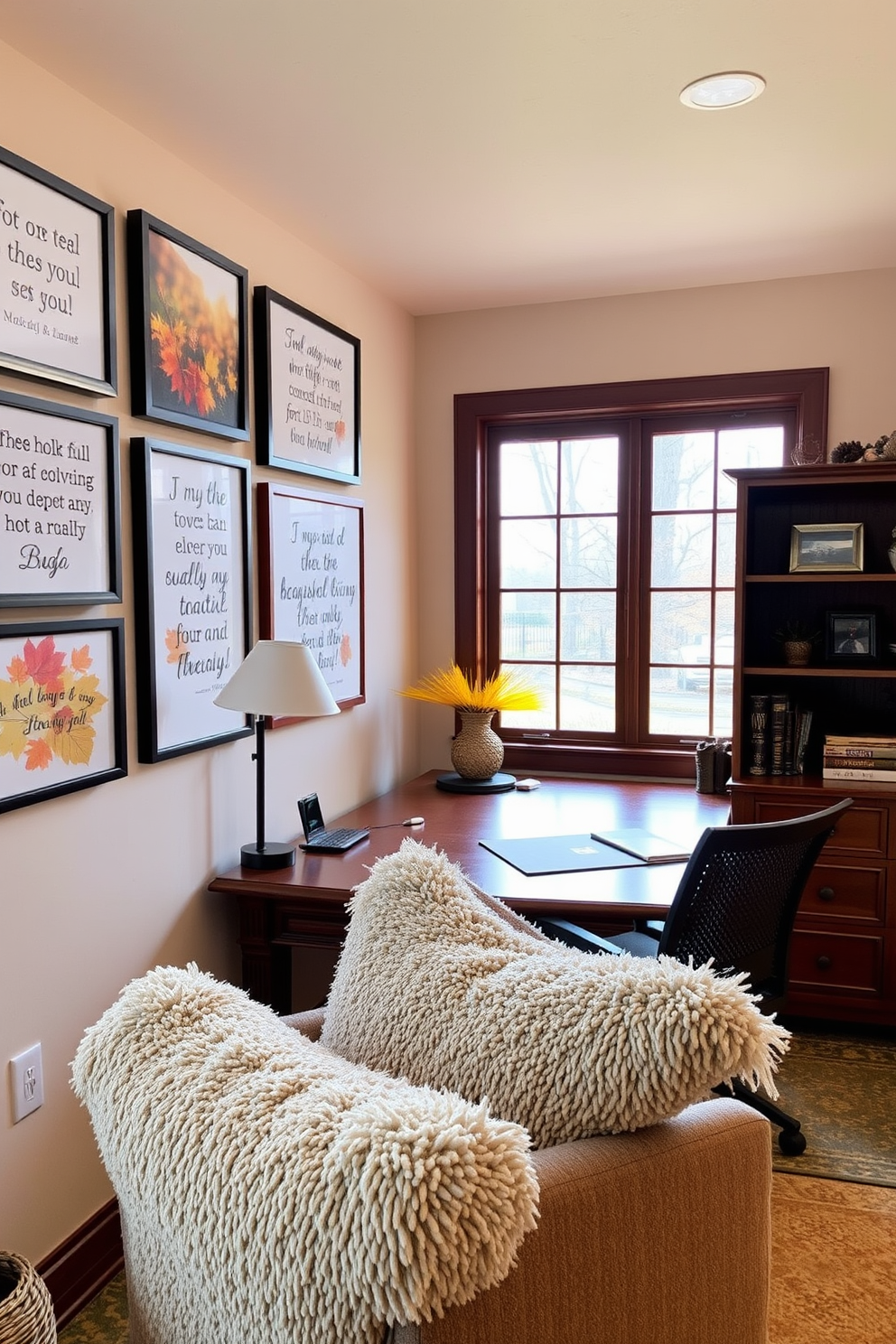 Fall Home Office Decorating Ideas 22