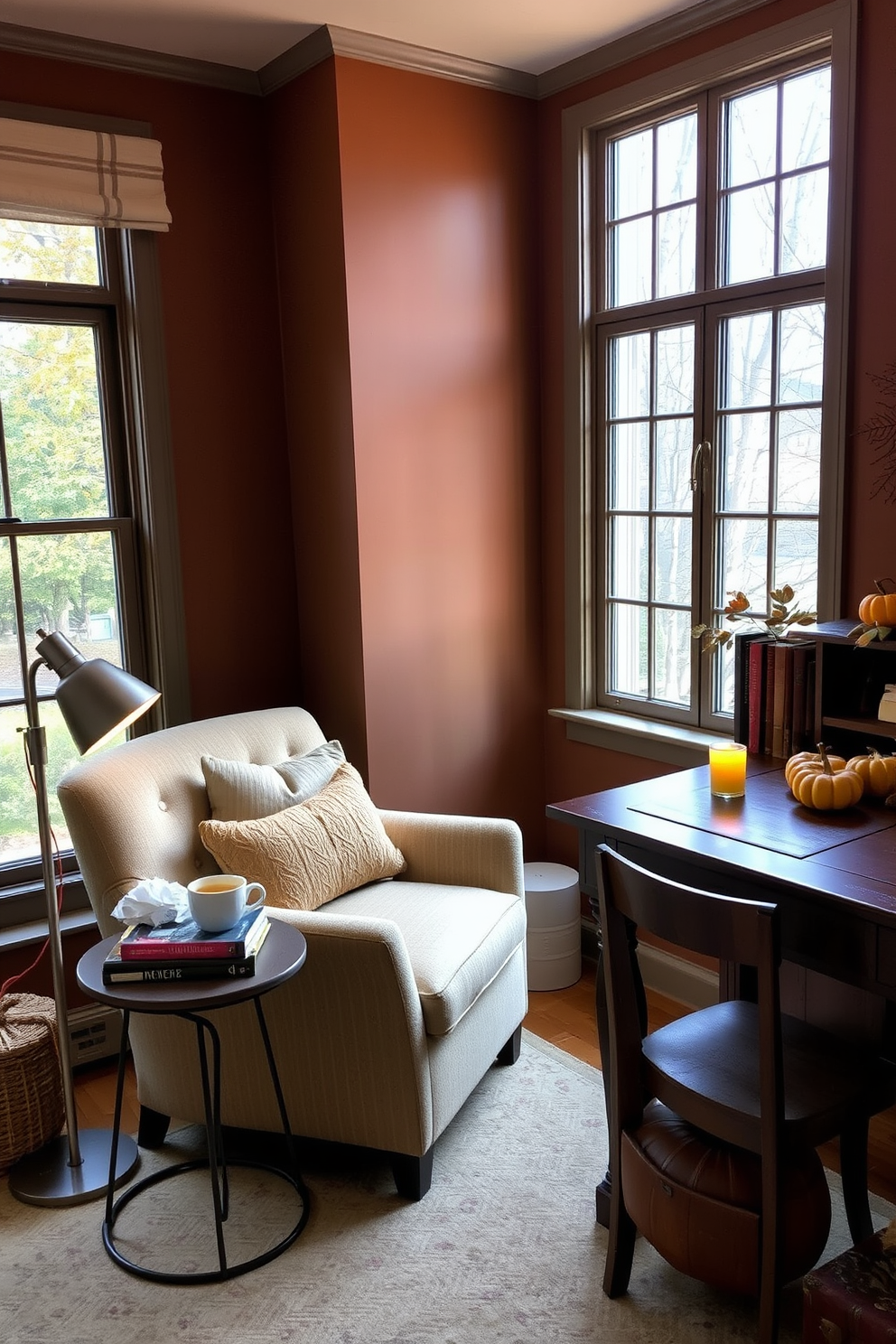 Fall Home Office Decorating Ideas 29