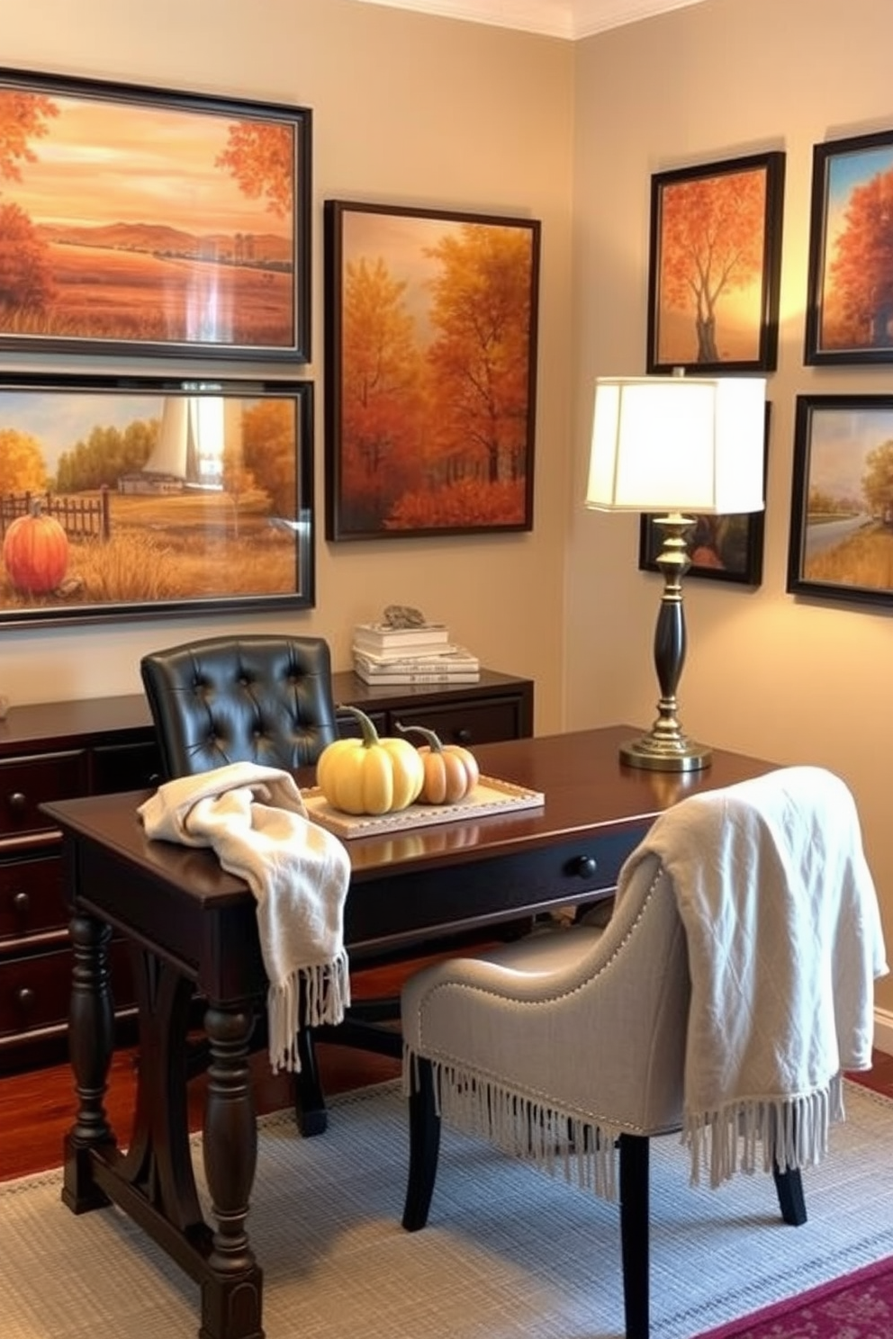 Fall Home Office Decorating Ideas 5