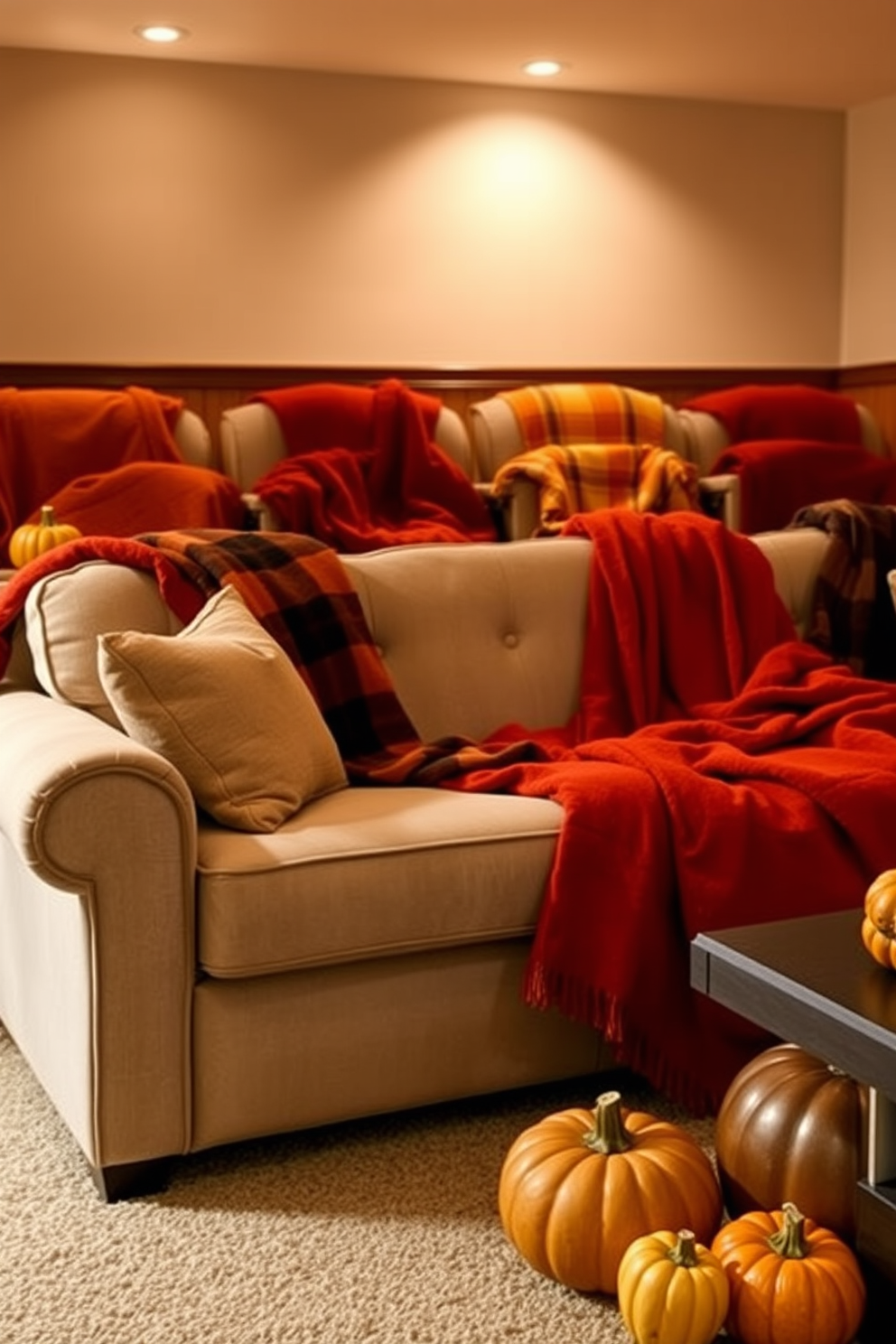 Fall Home Theater Decorating Ideas 1