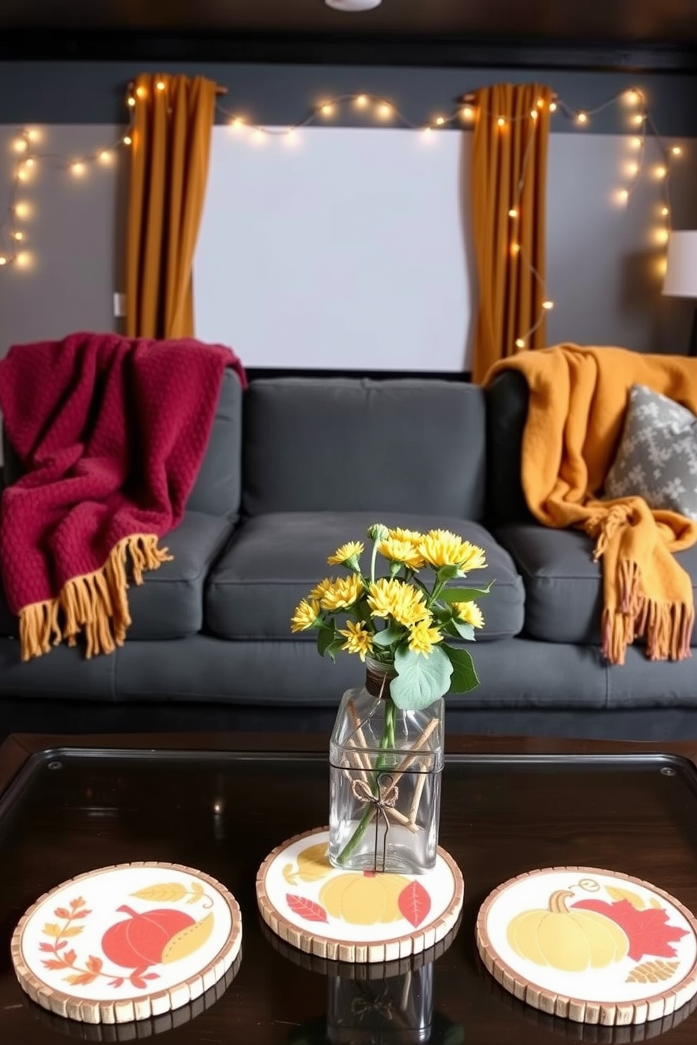 Fall Home Theater Decorating Ideas 18