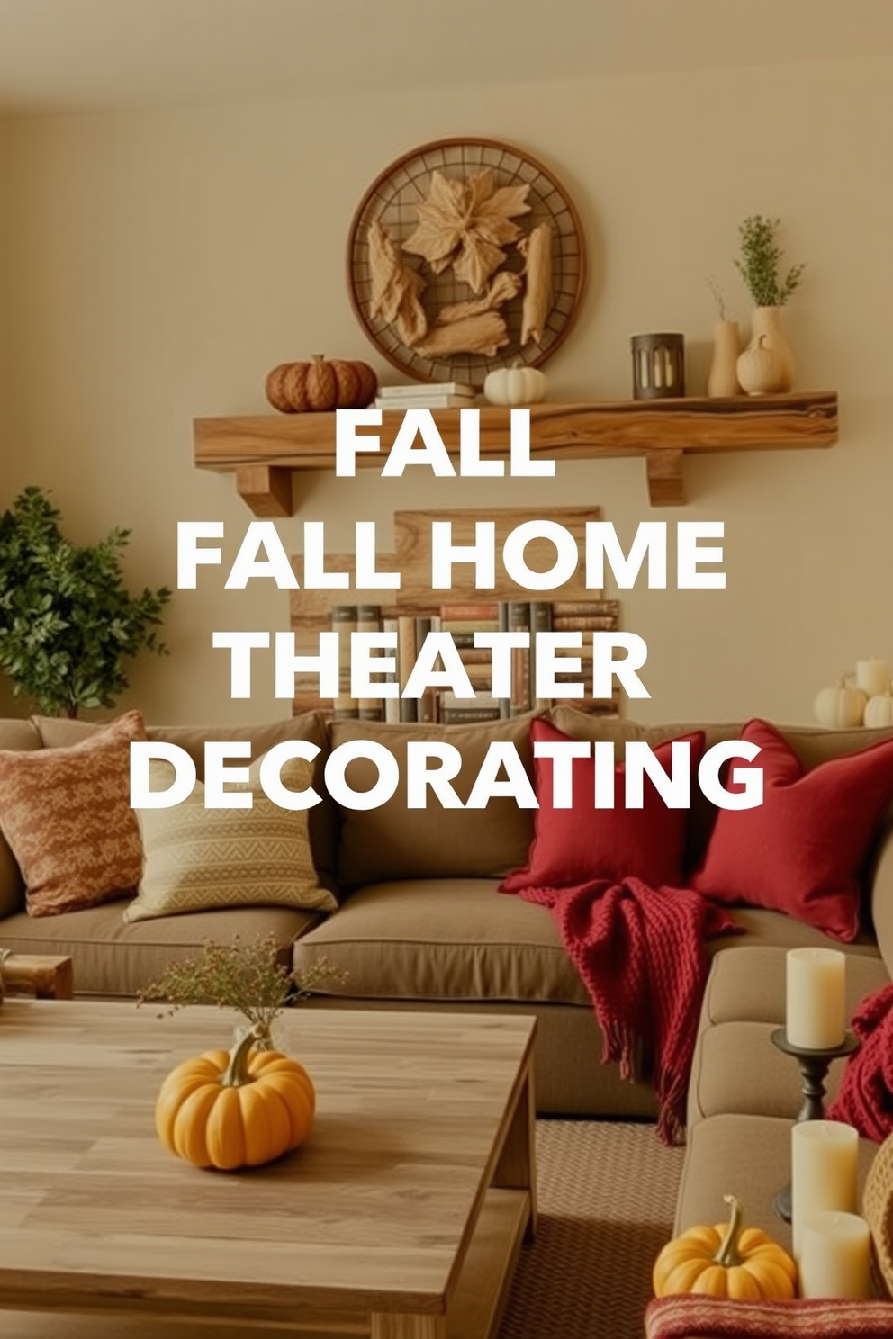 Fall Home Theater Decorating Ideas 19