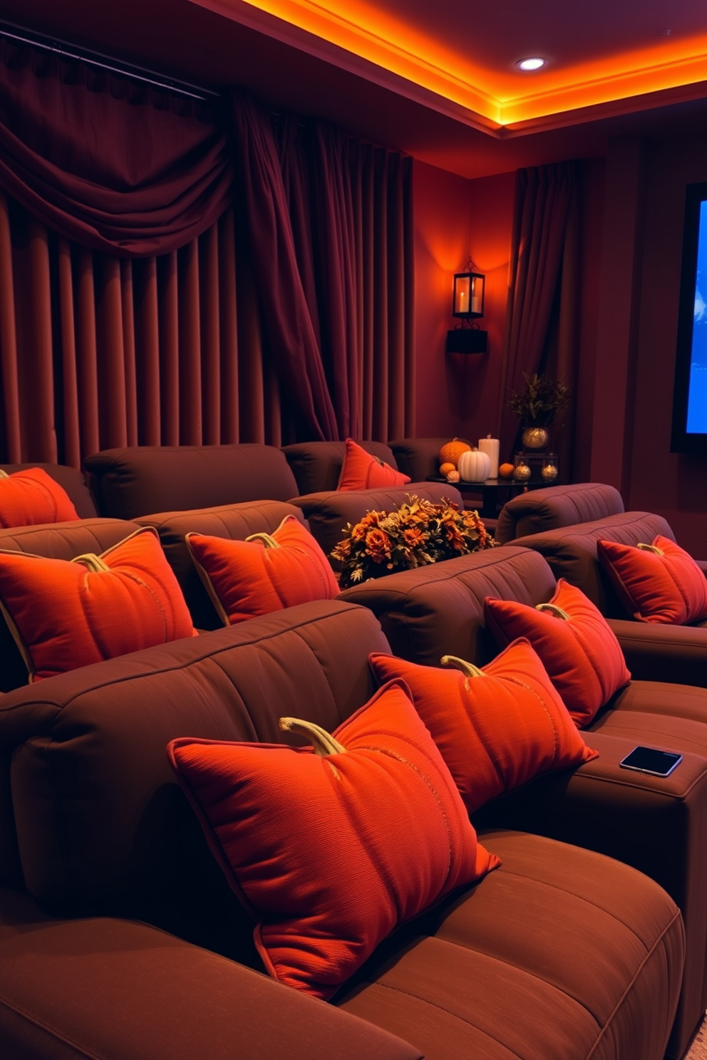 Fall Home Theater Decorating Ideas 2