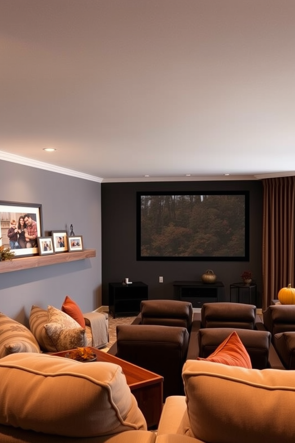 Fall Home Theater Decorating Ideas 20