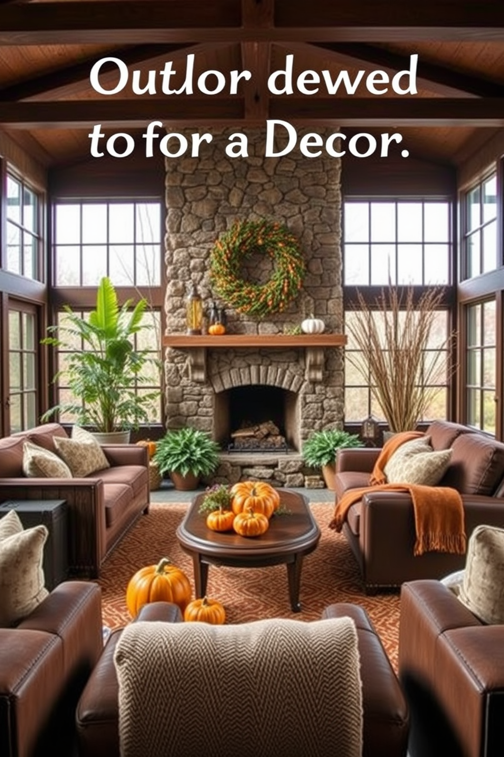 Fall Home Theater Decorating Ideas 22