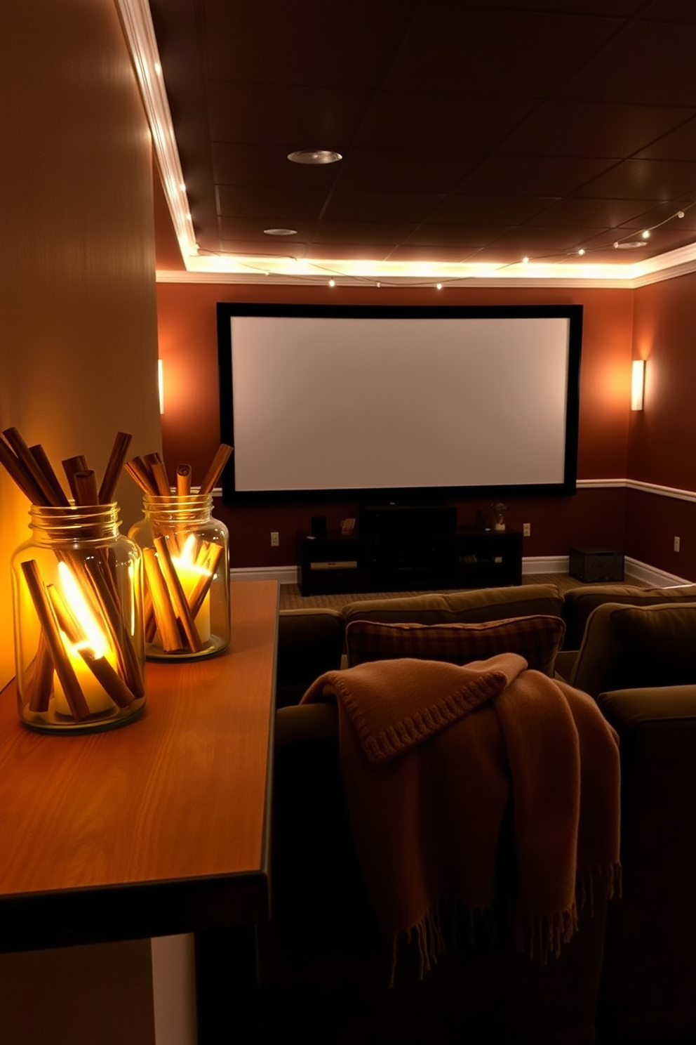 Fall Home Theater Decorating Ideas 26