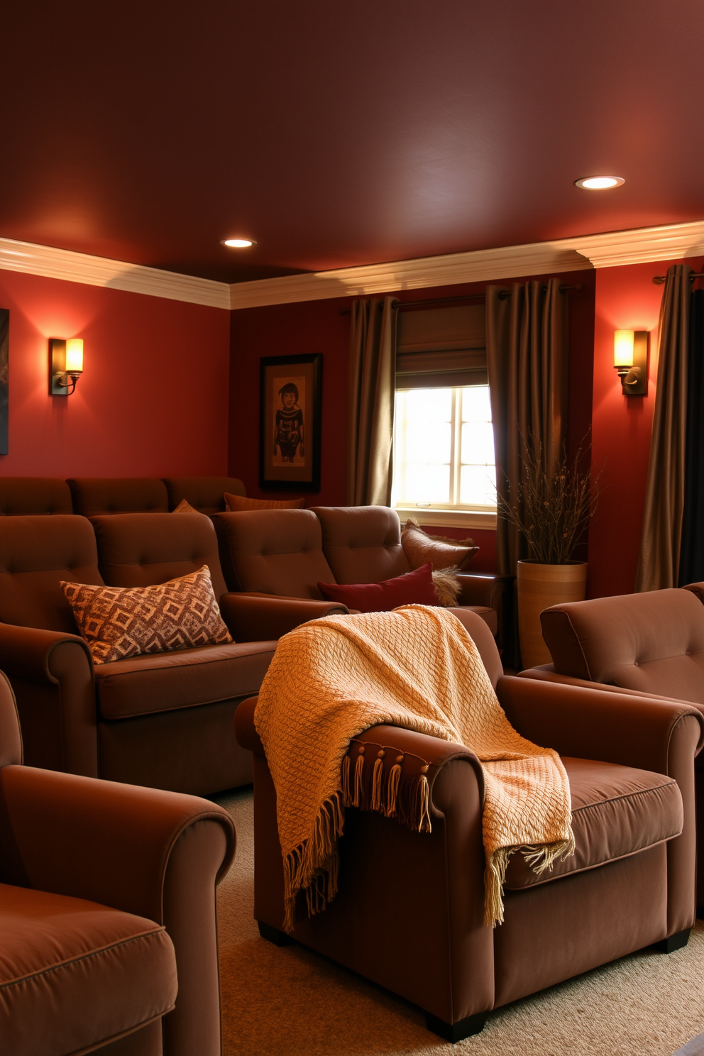 Fall Home Theater Decorating Ideas 29