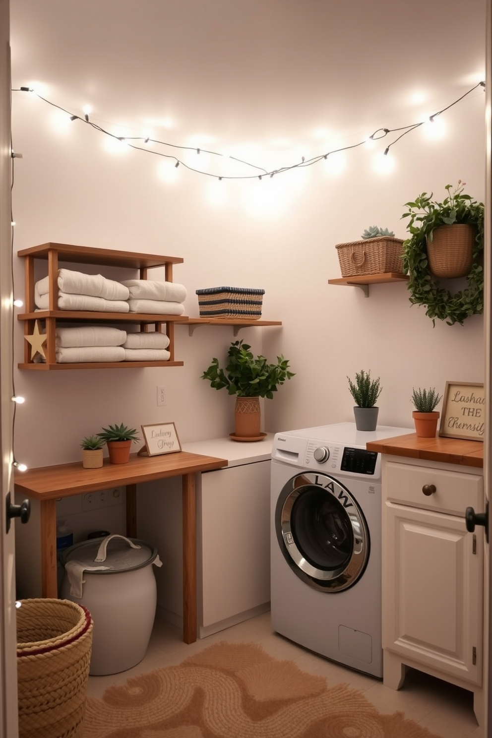 Fall Laundry Room Decorating Ideas 11