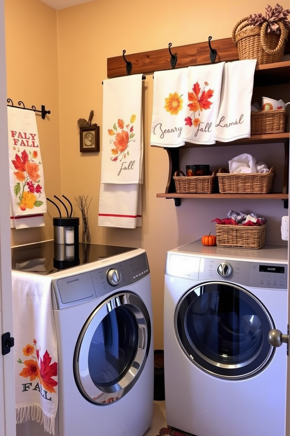 Fall Laundry Room Decorating Ideas 15