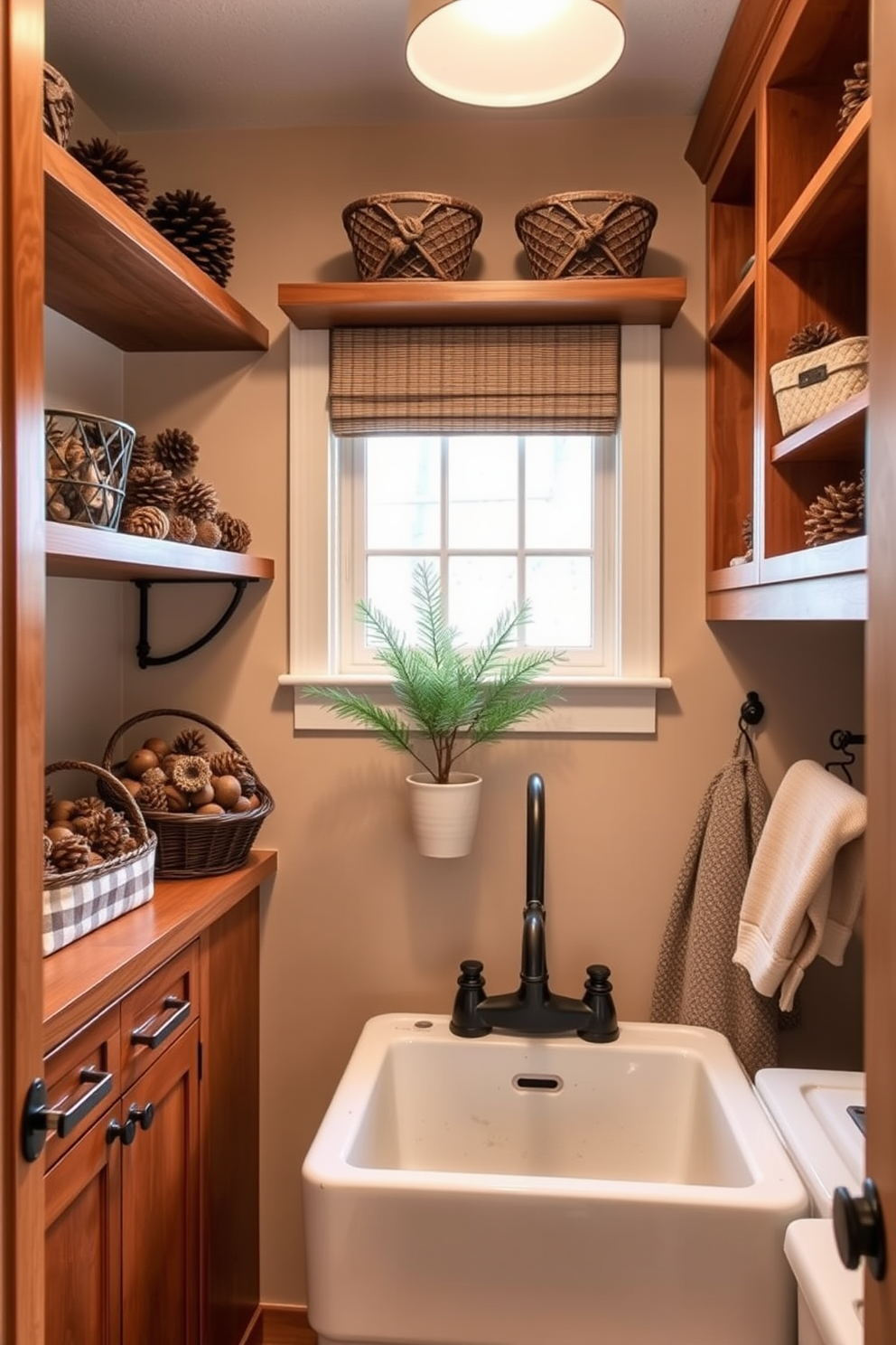 Fall Laundry Room Decorating Ideas 17