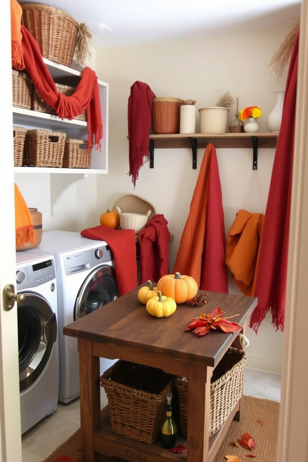 Fall Laundry Room Decorating Ideas 2