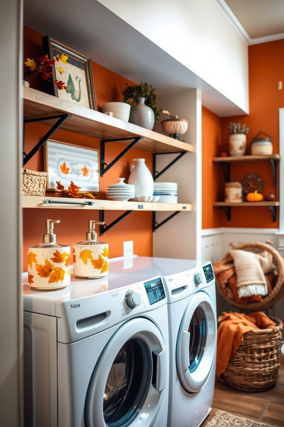 Fall Laundry Room Decorating Ideas 26