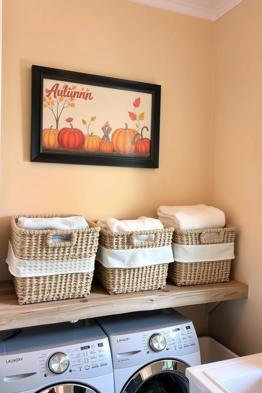 Fall Laundry Room Decorating Ideas 4