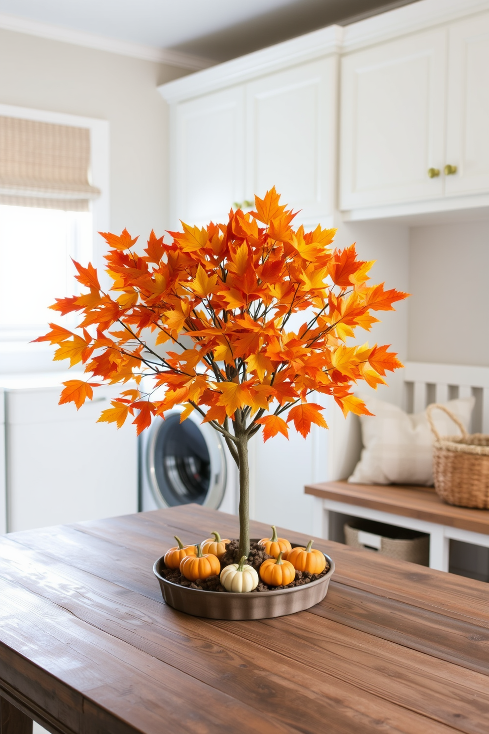 Fall Laundry Room Decorating Ideas 6