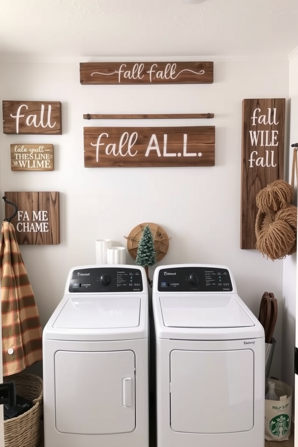 Fall Laundry Room Decorating Ideas 8