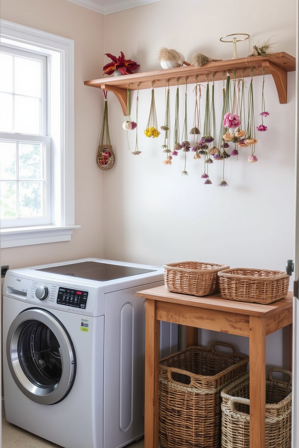 Fall Laundry Room Decorating Ideas 9