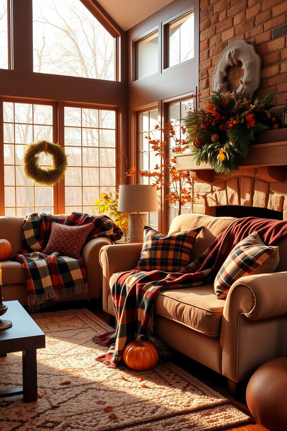 Fall Living Room Decorating Ideas 1