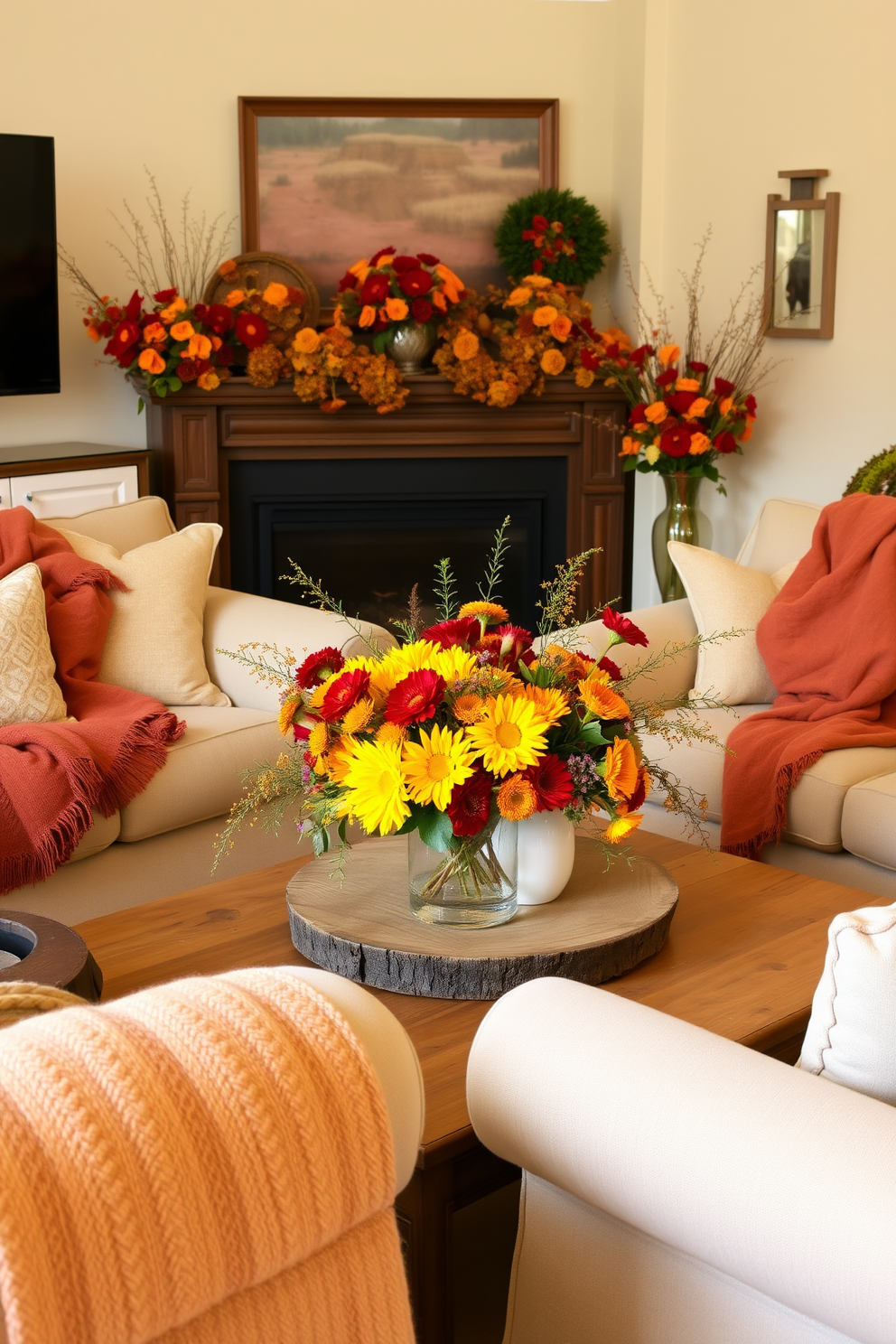 Fall Living Room Decorating Ideas 10