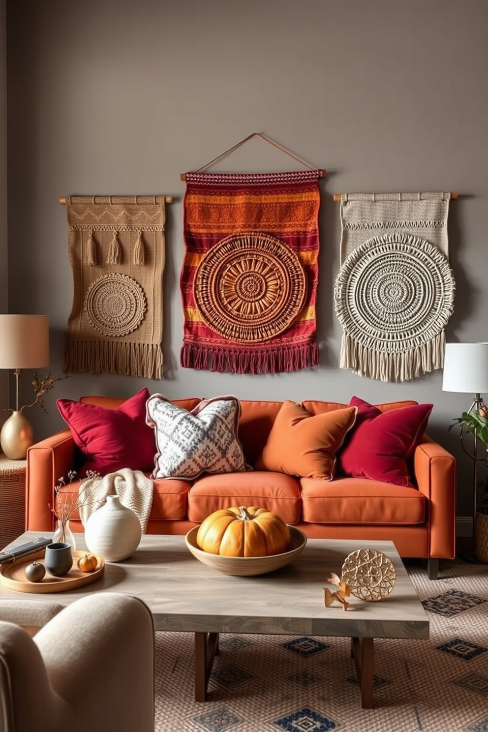 Fall Living Room Decorating Ideas 17