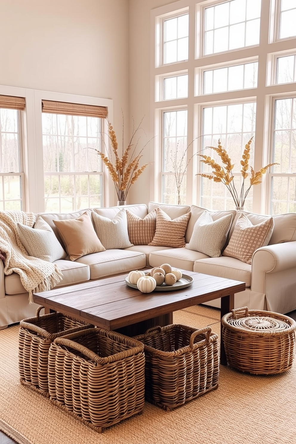 Fall Living Room Decorating Ideas 21