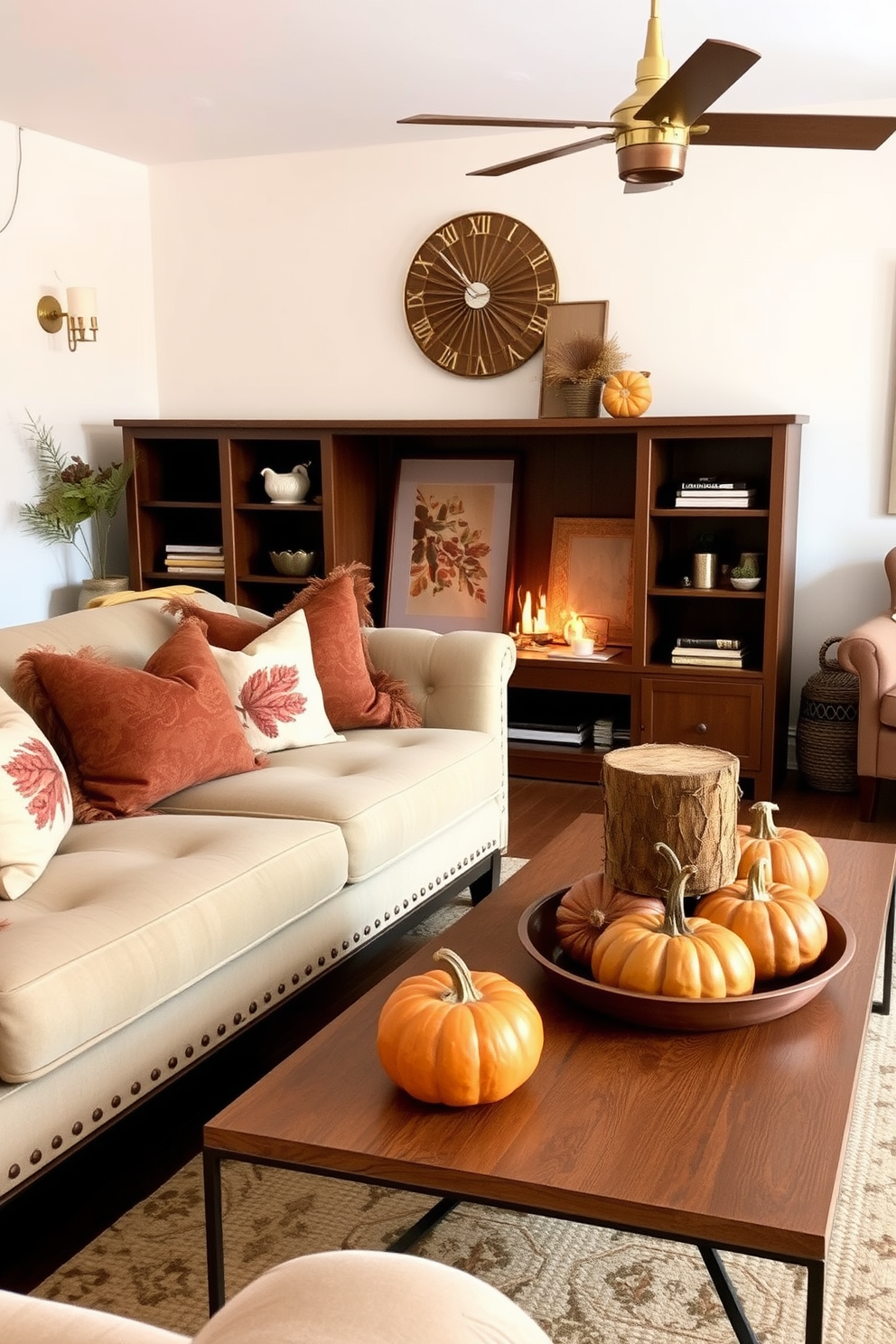 Fall Living Room Decorating Ideas 23