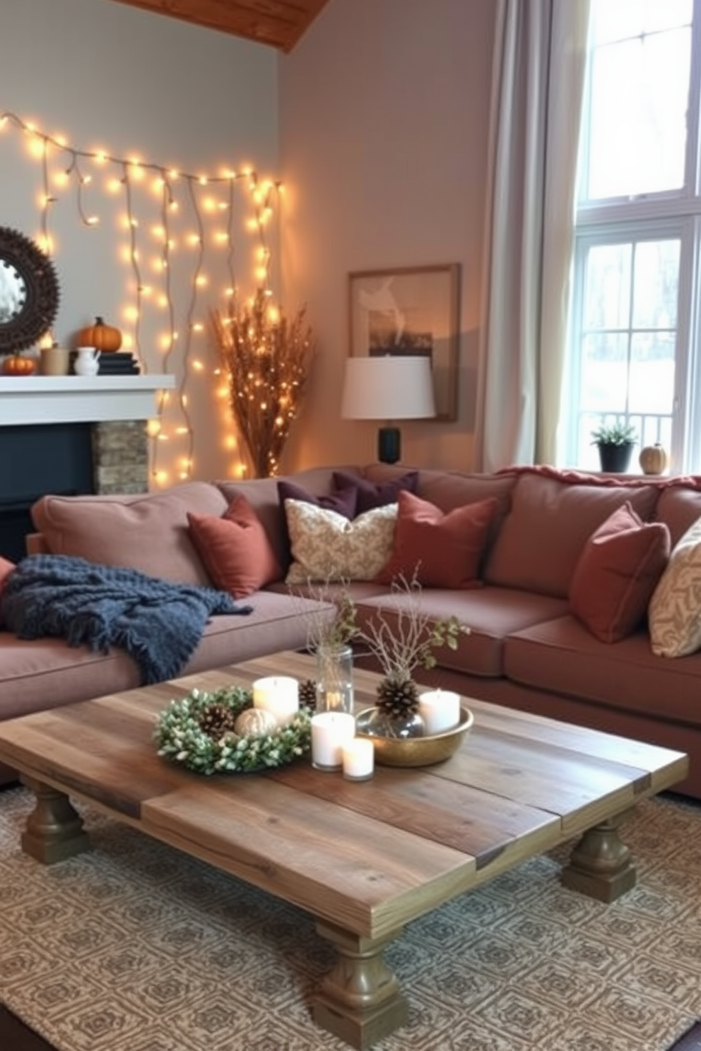 Fall Living Room Decorating Ideas 24