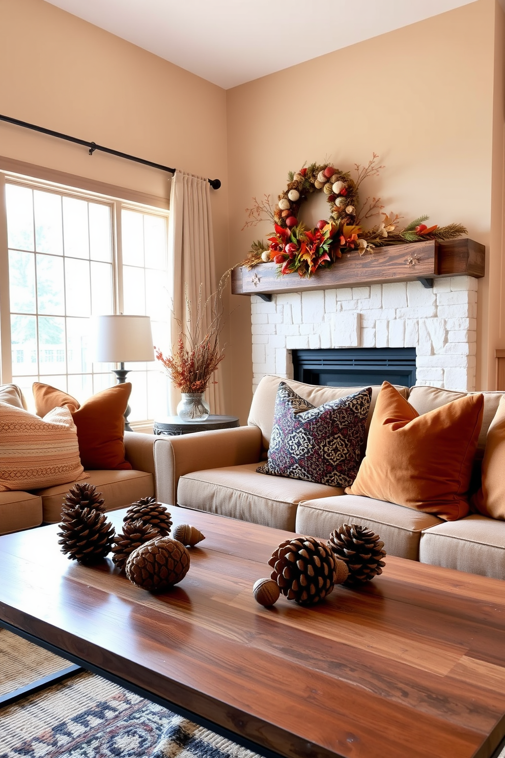 Fall Living Room Decorating Ideas 26