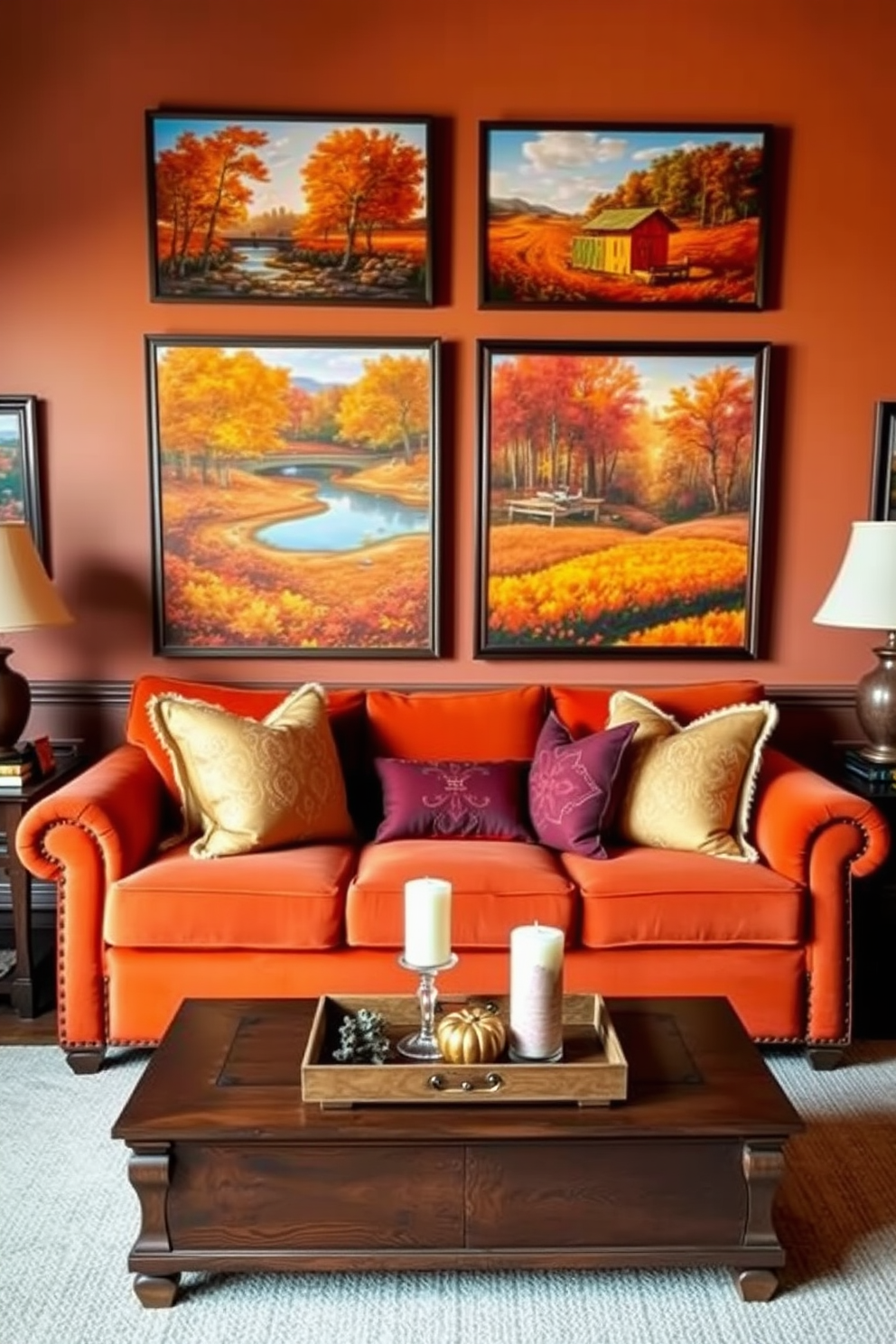 Fall Living Room Decorating Ideas 30