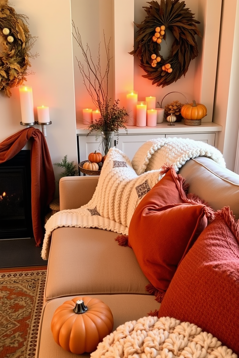 Fall Living Room Decorating Ideas 4