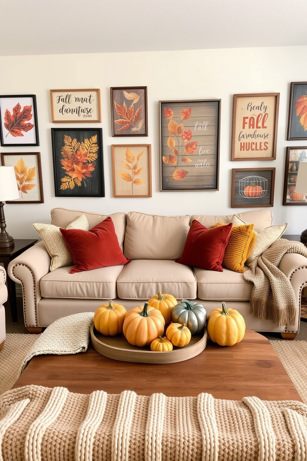 Fall Living Room Decorating Ideas 6