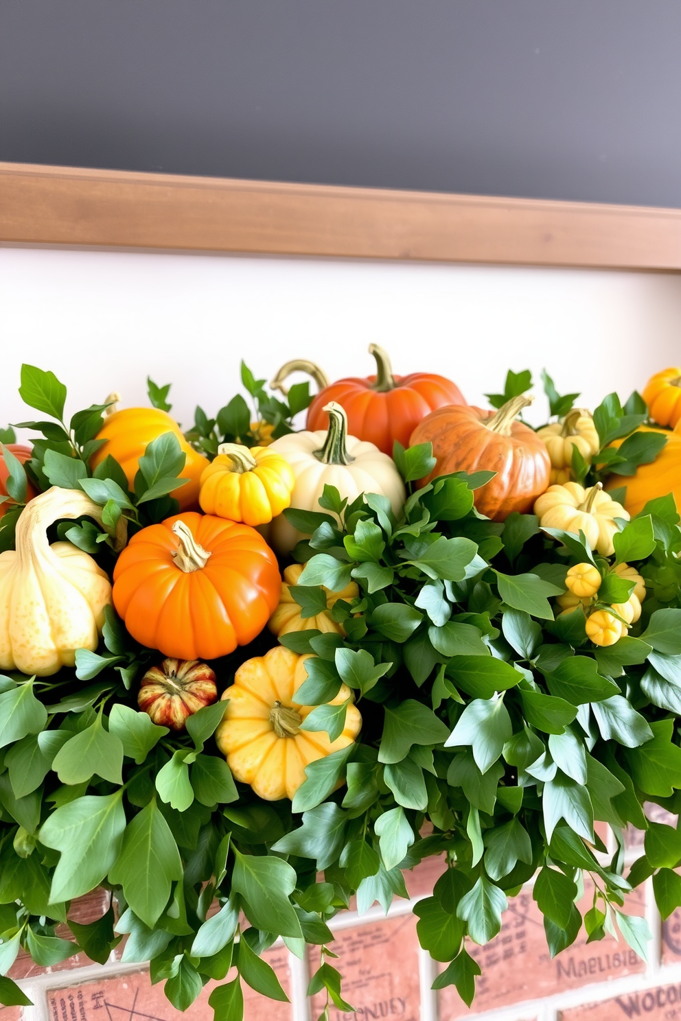 Fall Mantel Decorating Ideas 11