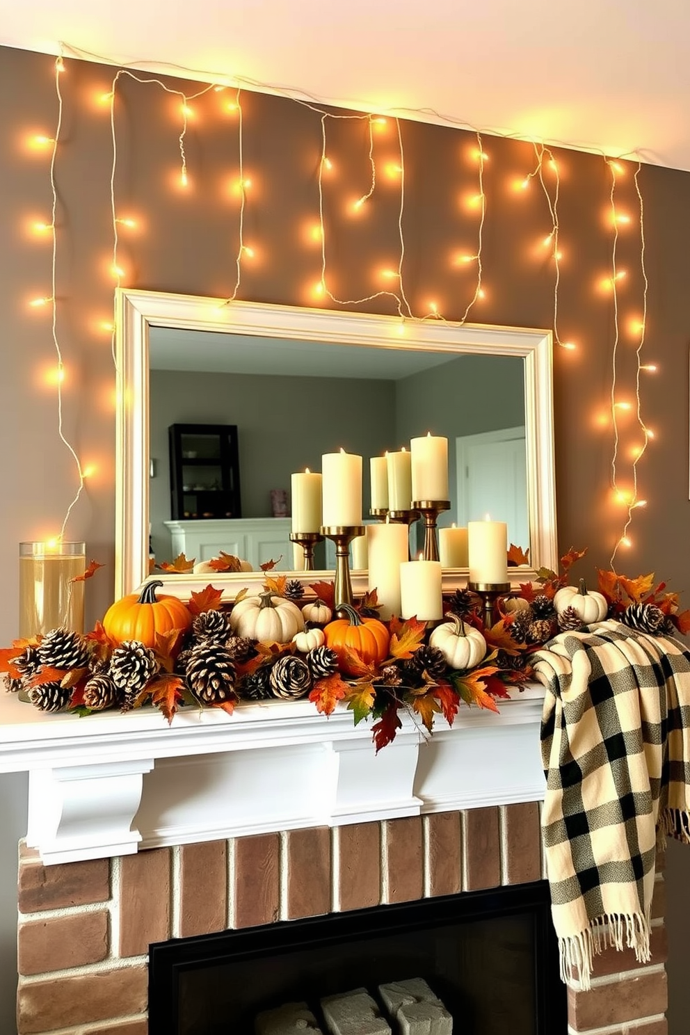 Fall Mantel Decorating Ideas 14