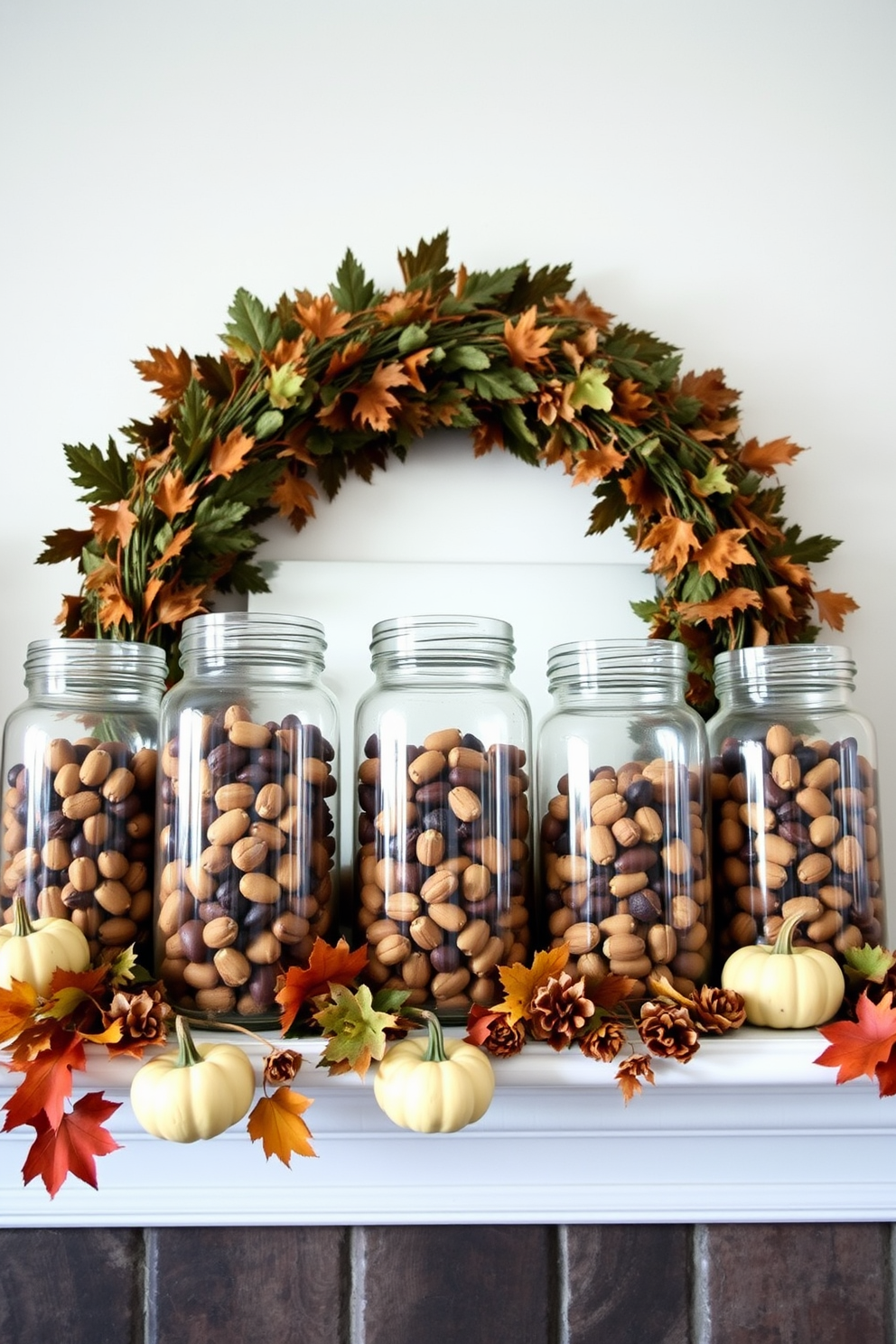 Fall Mantel Decorating Ideas 15