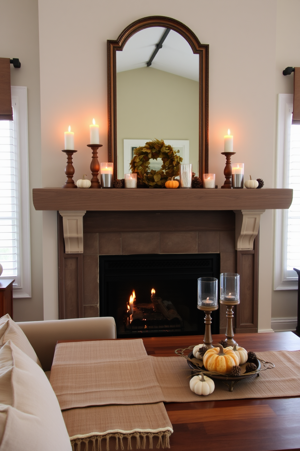 Fall Mantel Decorating Ideas 18