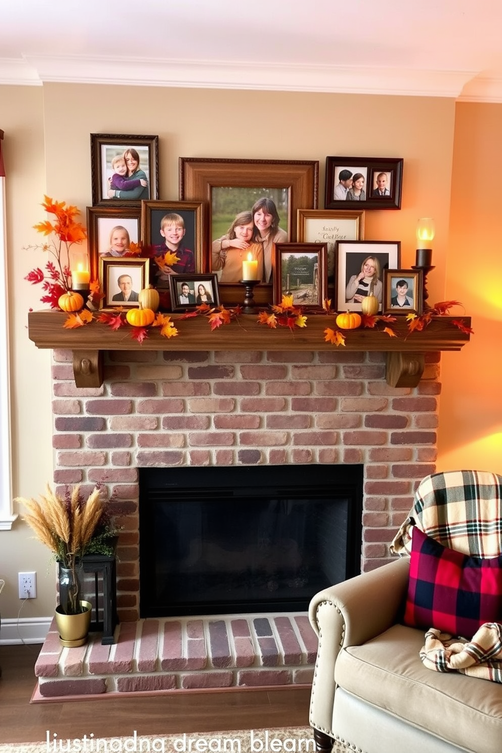 Fall Mantel Decorating Ideas 23