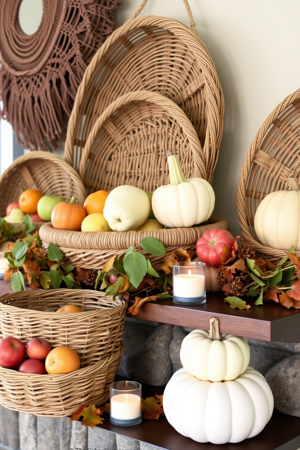 Fall Mantel Decorating Ideas 24