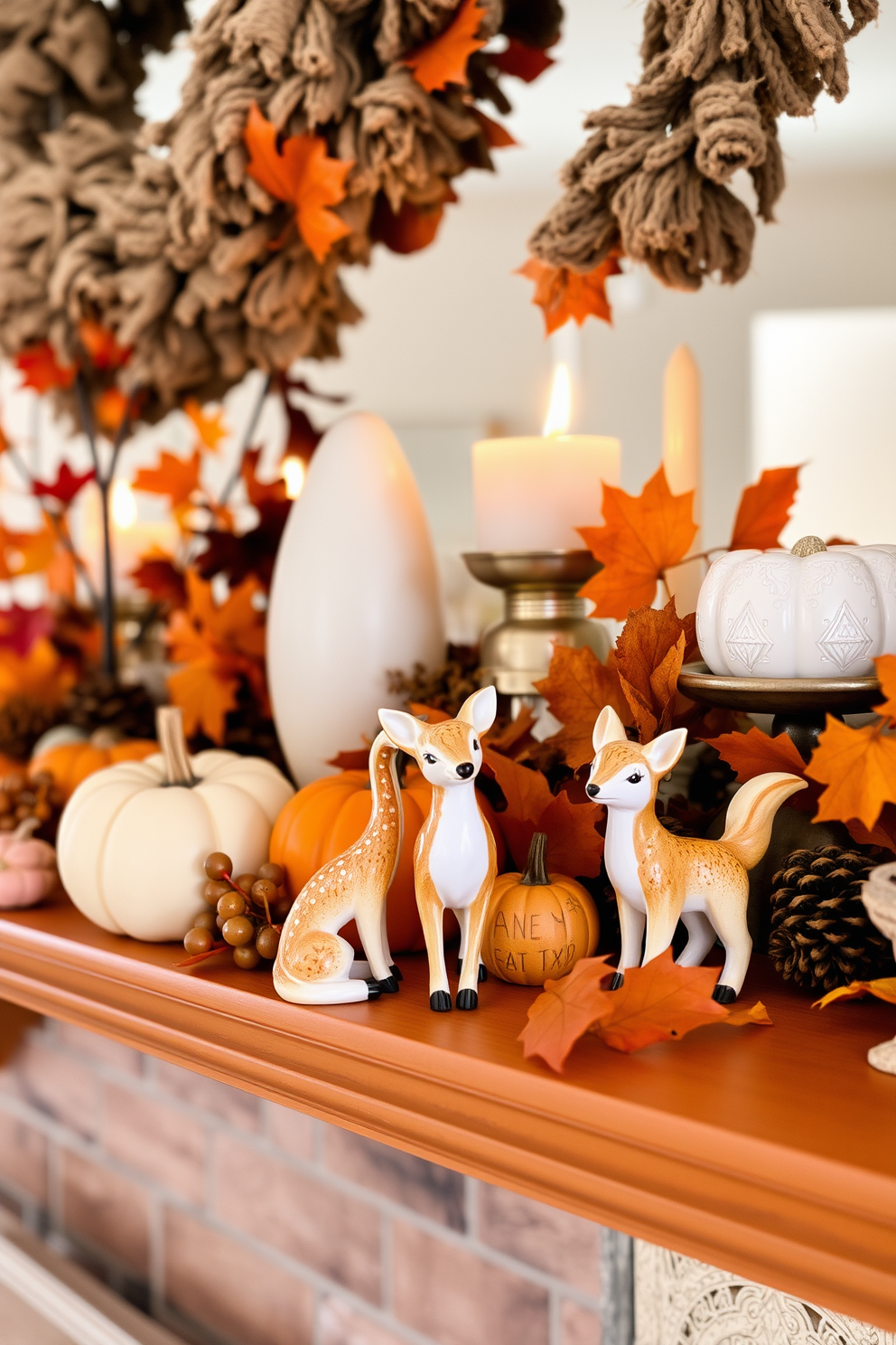 Fall Mantel Decorating Ideas 28