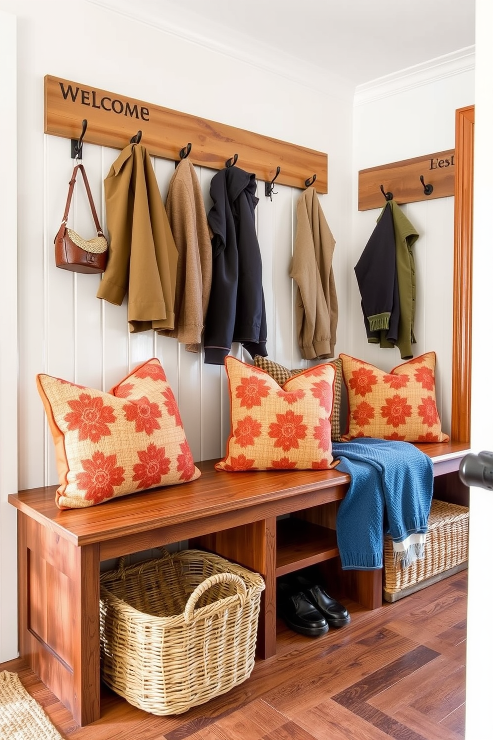 Fall Mudroom Decorating Ideas 15