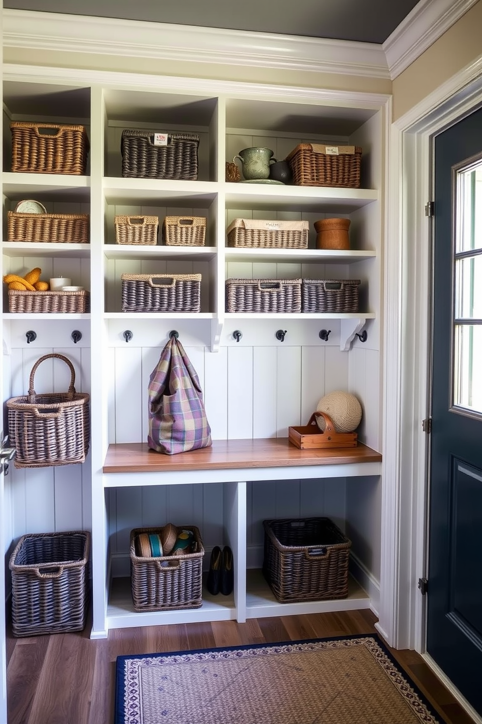 Fall Mudroom Decorating Ideas 16