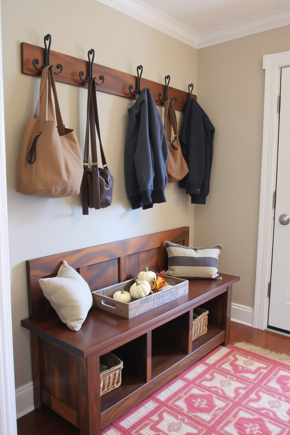 Fall Mudroom Decorating Ideas 25