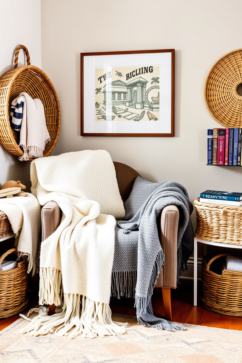 Fall Reading Nook Decorating Ideas 14