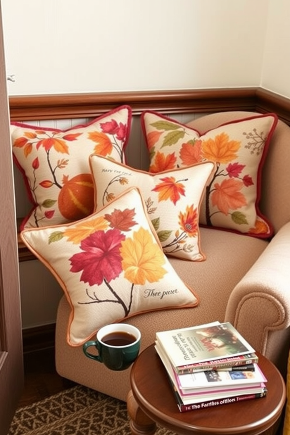 Fall Reading Nook Decorating Ideas 26