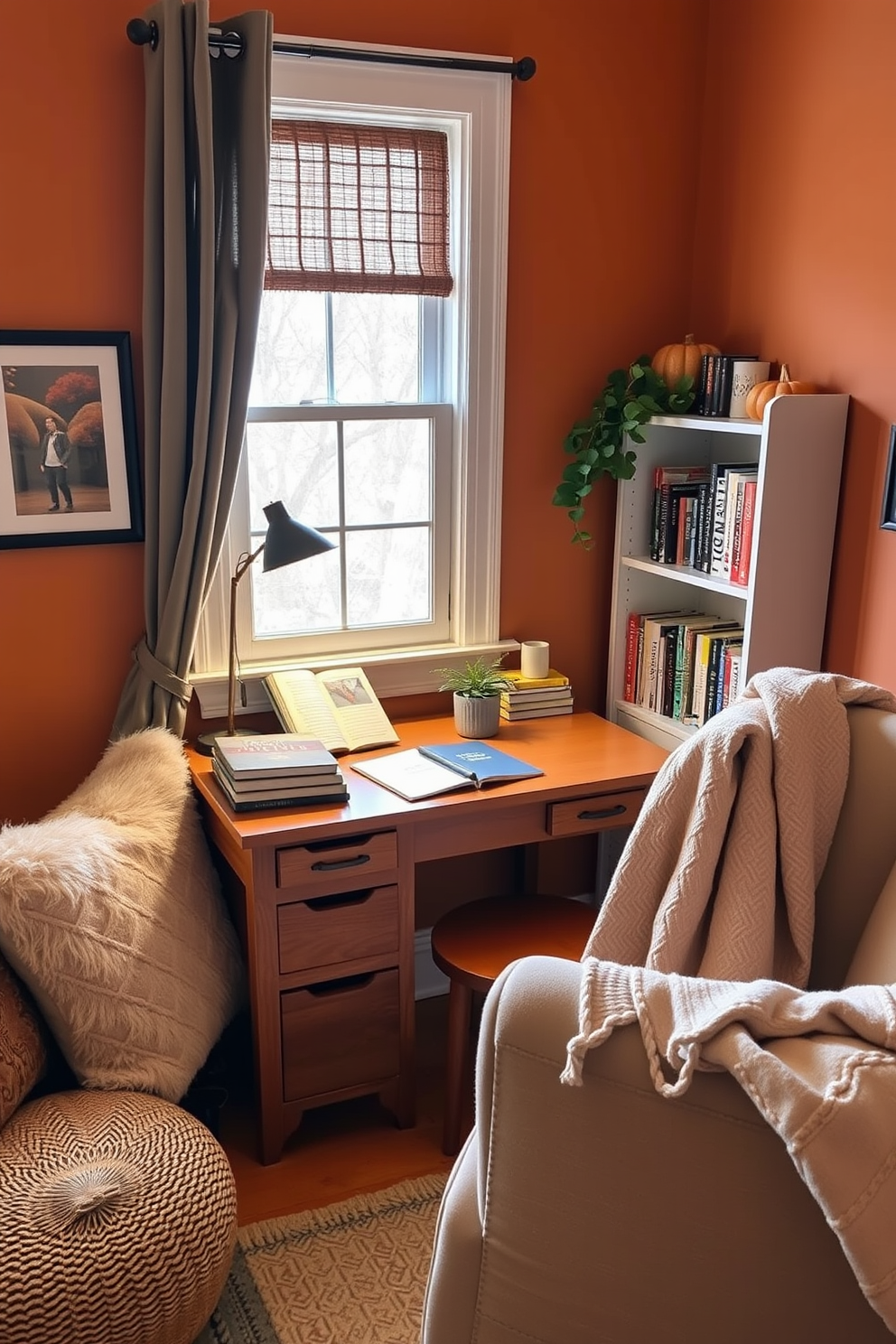 Fall Reading Nook Decorating Ideas 28